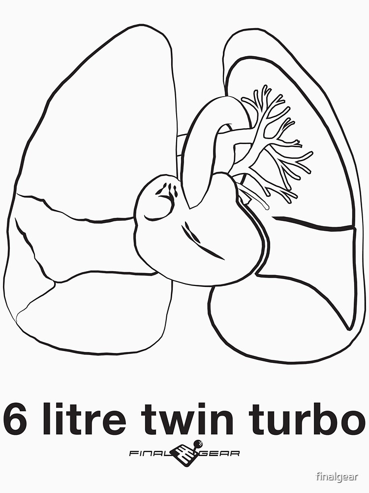 Six Litre Twin Turbo (light shirt) by finalgear