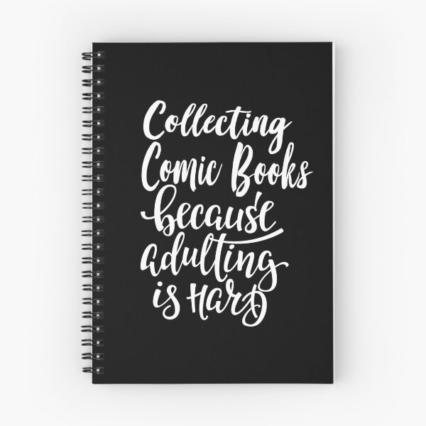 Item preview, Collecting Comic Books Because Adulting Is Hard designed and sold by ProjectX23.