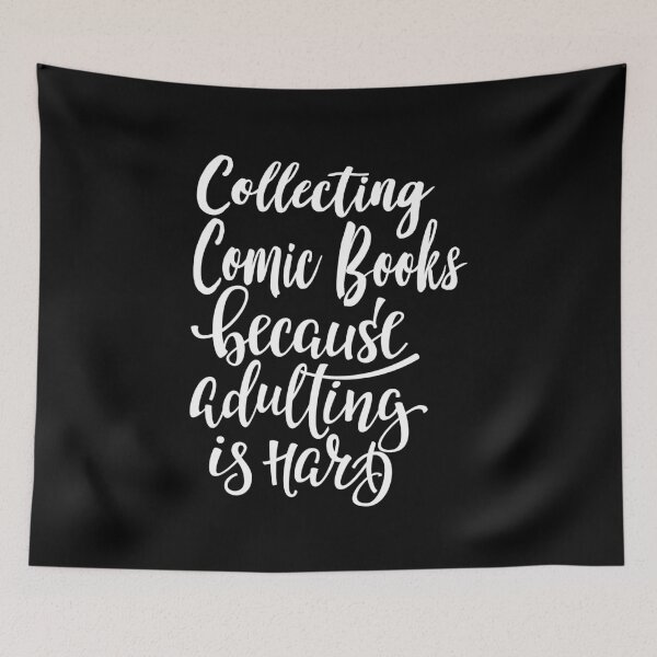 Item preview, Collecting Comic Books Because Adulting Is Hard designed and sold by ProjectX23.