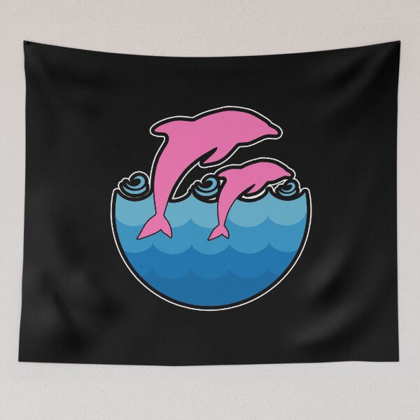 Artikelvorschau, Delfin Tier Fisch Delfine Flipper Geschenk entworfen und verkauft von redshirtz.