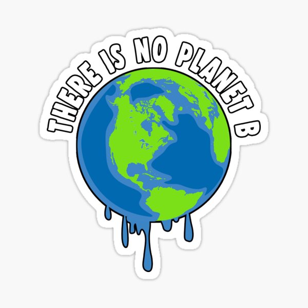 There is no Planet B Fridays for Future Sticker