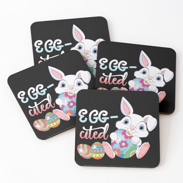 Item preview, Egg Cited Easter Bunny Party Hunting Eggs designed and sold by IceNiceIce.
