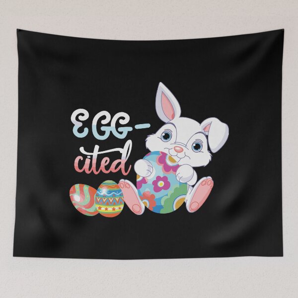 Item preview, Egg Cited Easter Bunny Party Hunting Eggs designed and sold by IceNiceIce.