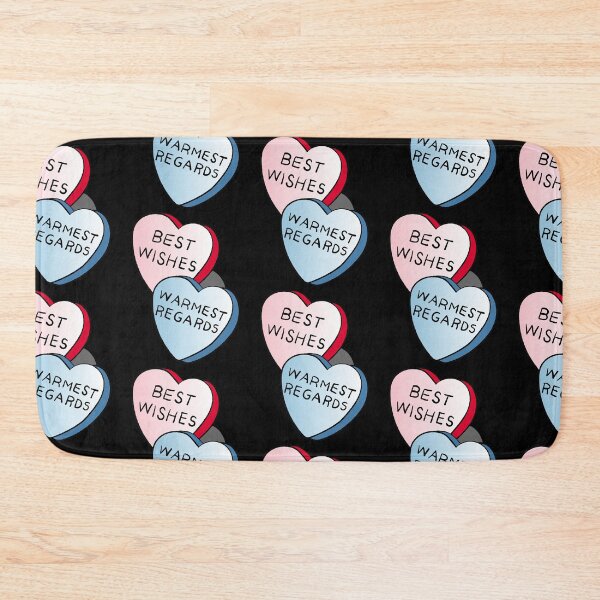 Item preview, Best Wishes, Warmest Regards on candy. David Rose and Stevie banter awkwardly in Schitt's Creek at the Rosebud Moteel designed and sold by The-Goods.