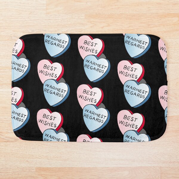 Item preview, Best Wishes, Warmest Regards on candy. David Rose and Stevie banter awkwardly in Schitt's Creek at the Rosebud Moteel designed and sold by The-Goods.