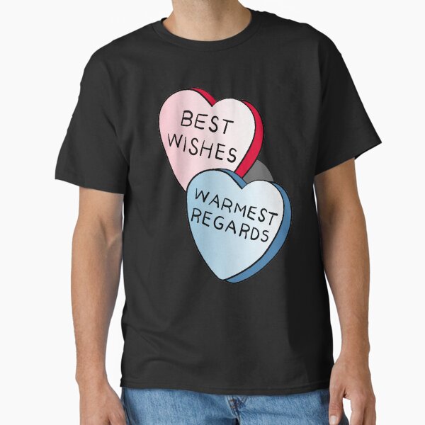 Item preview, Best Wishes, Warmest Regards on candy. David Rose and Stevie banter awkwardly in Schitt's Creek at the Rosebud Moteel designed and sold by The-Goods.