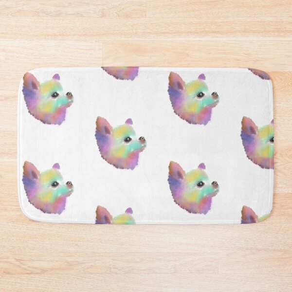 Item preview, Rainbow Pomeranian Puppy designed and sold by PaintingbyAgnes.