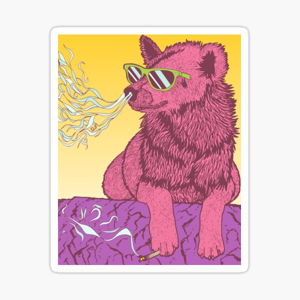 High Hyena v2 Sticker