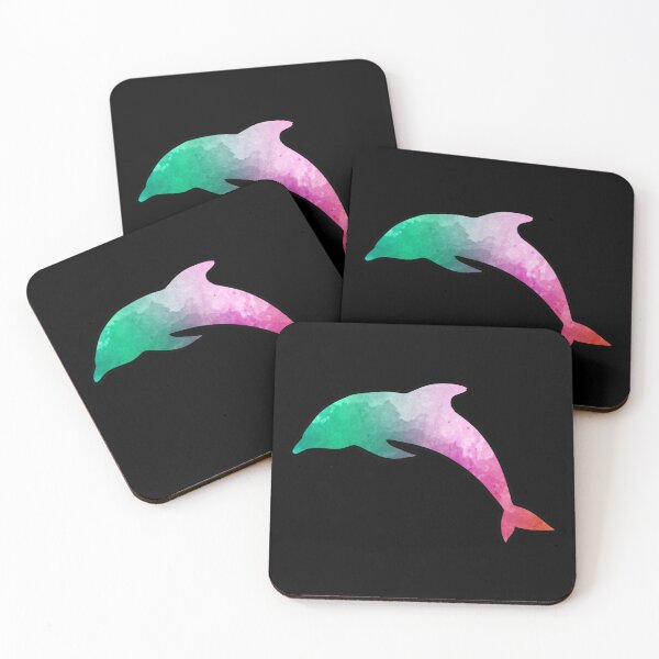 Item preview, Dolphin Multi Colored Pinball Fish Sea Swim Gift designed and sold by redshirtz.