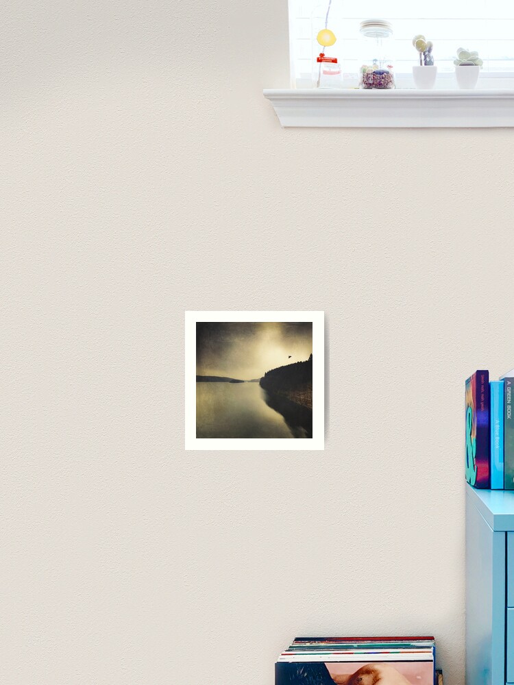 Thumbnail 2 of 3, Art Print, Quiet Lake designed and sold by DyrkWyst.