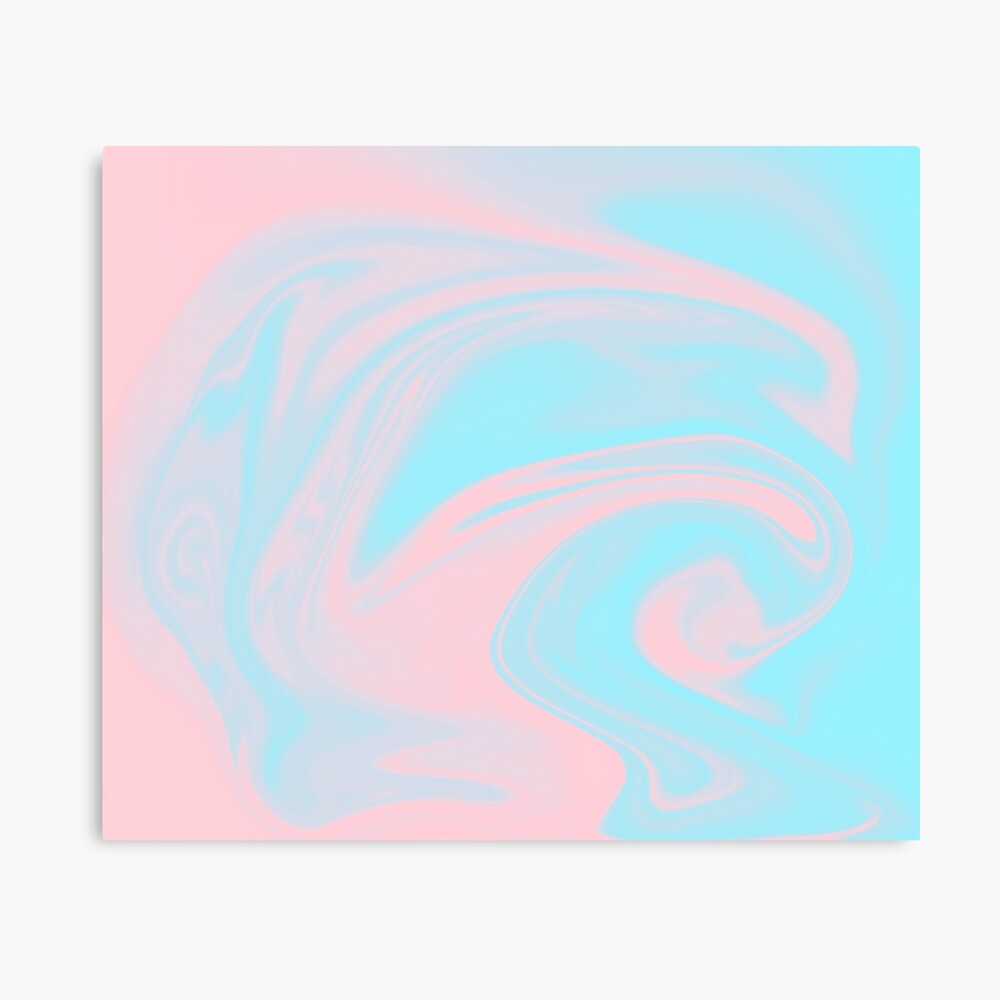 Bubble Pop Aesthetic Holographic Minimalist Pastel Pink Blue Background Photographic Print By Grdnt Redbubble