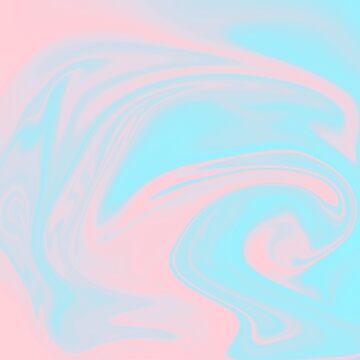 Pastel Minimalism Bright Blue Background With Pink Children S