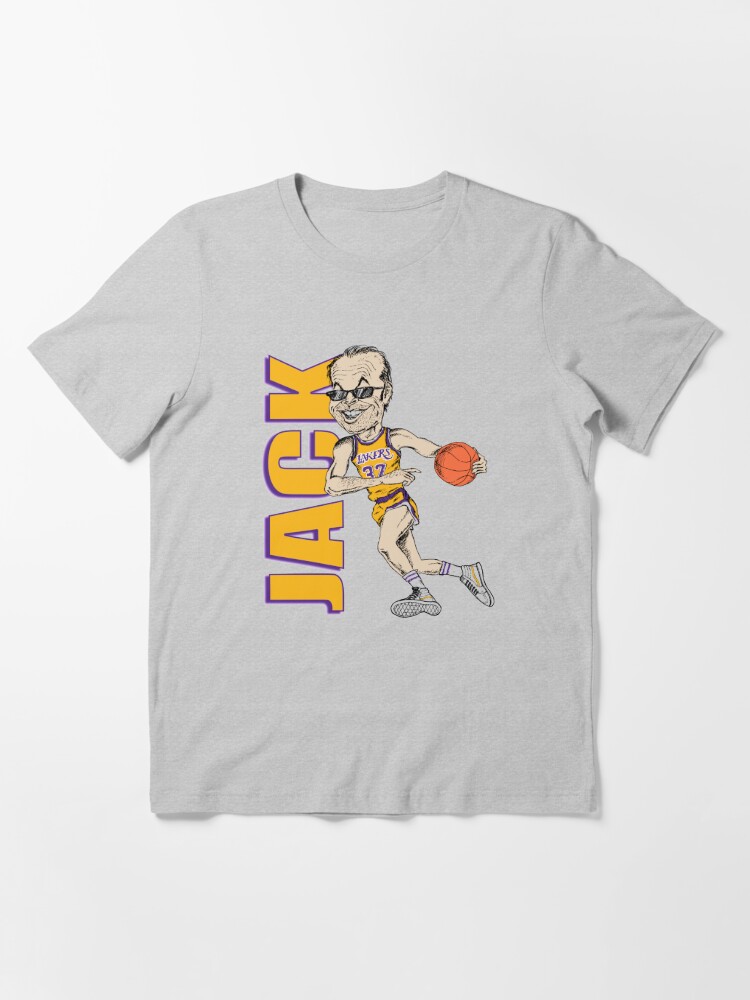 Alstyle Los Angeles Basketball Magic Johnson Team Caricature T Shirt