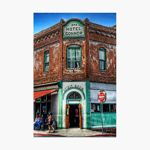 Hotel Connor 1898 - Jerome Arizona Photographic Print