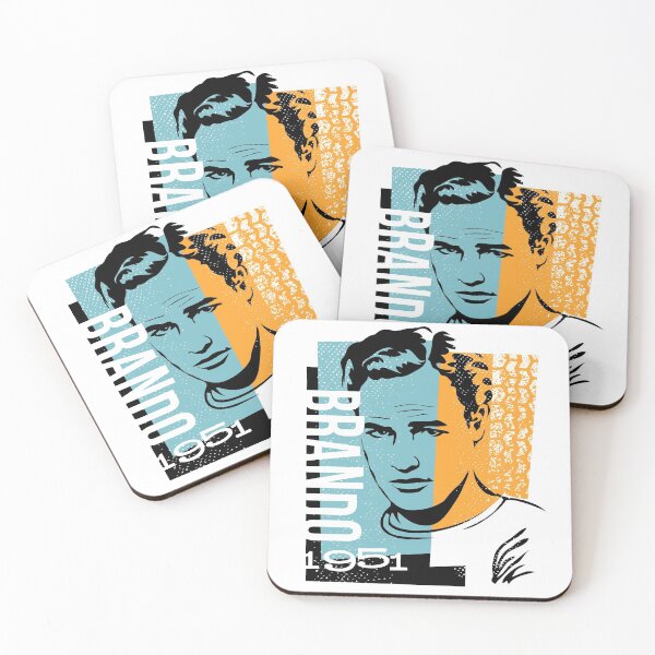 Item preview, Original Graphic Design Portrait of Marlon Brando designed and sold by DKMurphy.