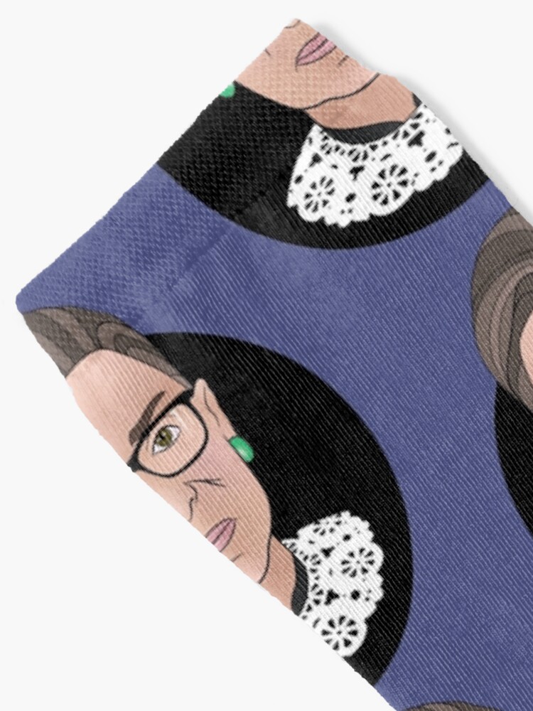 Thumbnail 2 of 5, Socks, Ruth Badass Ginsberg designed and sold by OwlishArts.