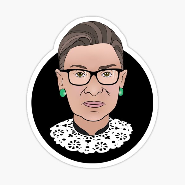 Ruth Badass Ginsberg Sticker