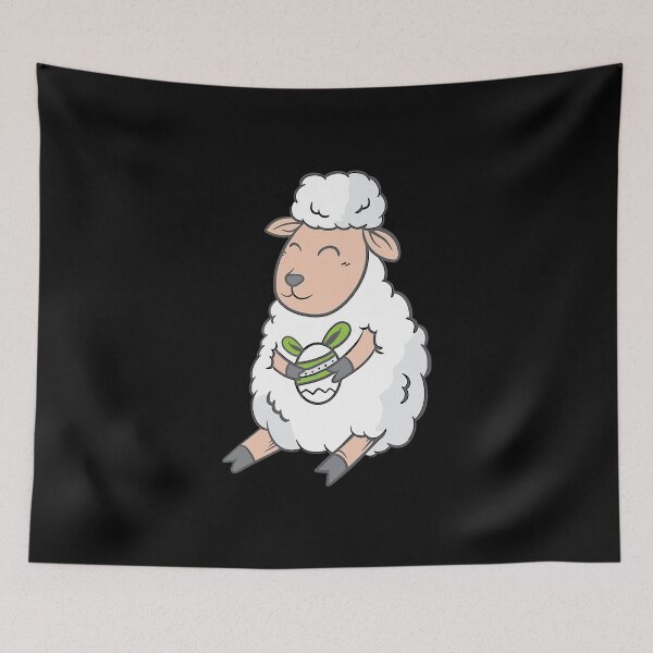 Item preview, Easter Animal Sheep Funny Cute designed and sold by WanitaDesign.