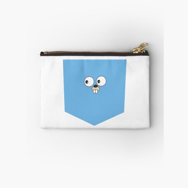 Item preview, golang gopher pocket tshirt designed and sold by leesander.