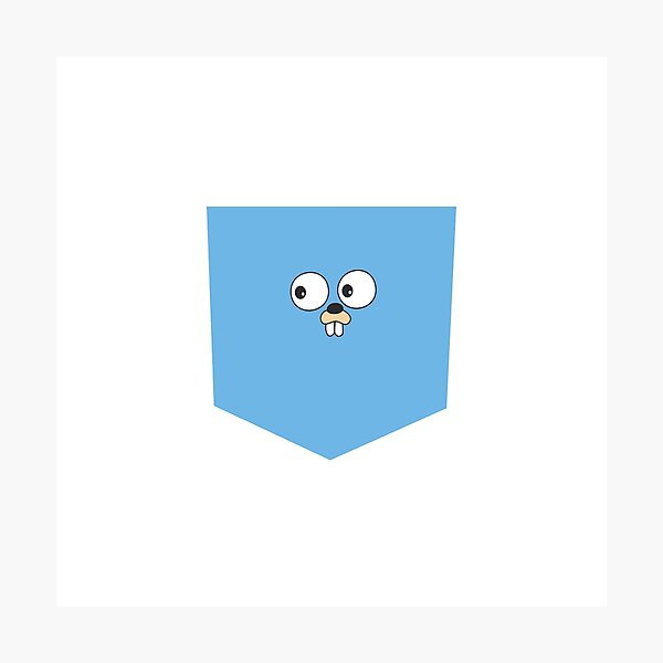 Artikelvorschau, Golang-Gopher-Taschent-shirt entworfen und verkauft von leesander.