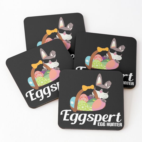 Item preview, Eggspert Egg Hunter Easter Bunny designed and sold by IceNiceIce.