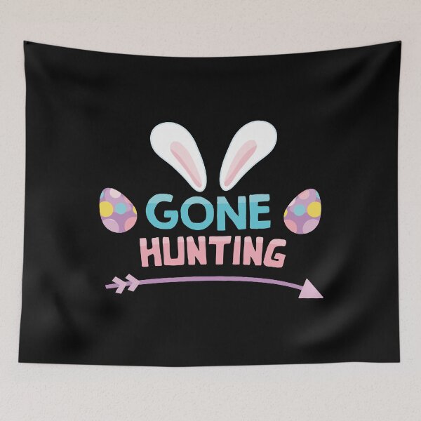 Item preview, Easter Basket Egg Gone Hunting Girls designed and sold by WanitaDesign.