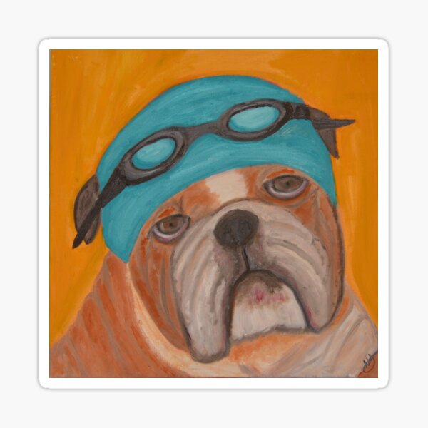 Arthur After Swimming Sticker