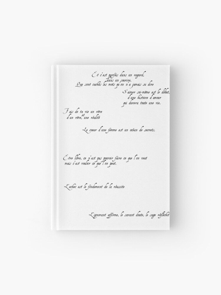 Citations Hardcover Journal By Mmysteriouss Redbubble