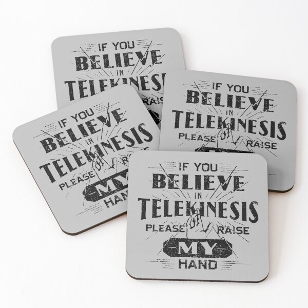 Item preview, If You Believe In Telekinesis Raise My Hand Creative New Design designed and sold by Frightersy.