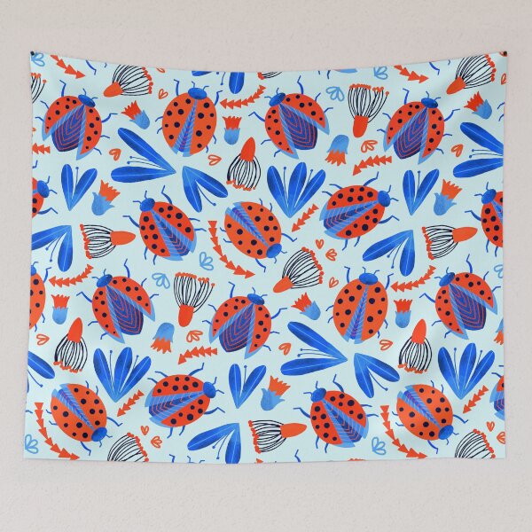 Item preview, Classic Ladybird Botanical  designed and sold by TigaTiga.