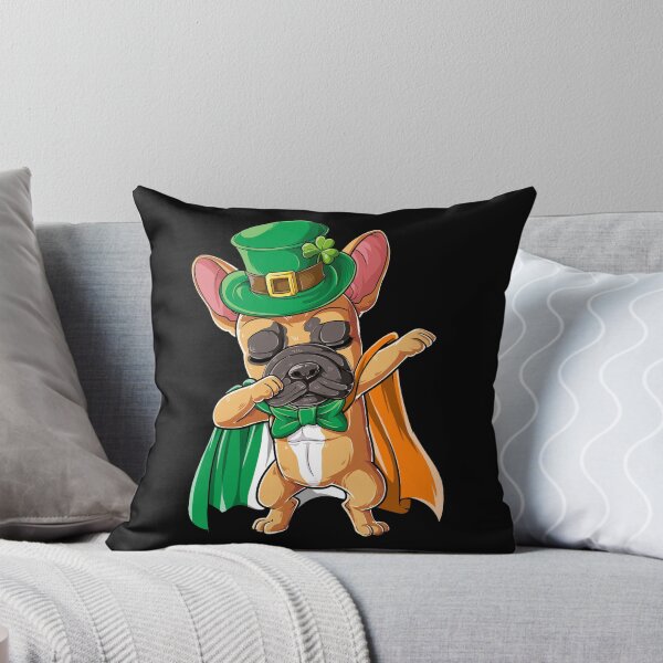 Item preview, Dabbing French Bulldog Leprechaun St Patricks Day Irish T Shirt For Dog Lover Boys Girls Kids Men Women designed and sold by LiqueGifts.
