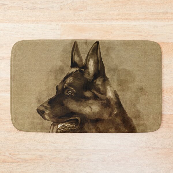 Item preview, German Shepherd Dog - GSD Portrait designed and sold by k9printart.