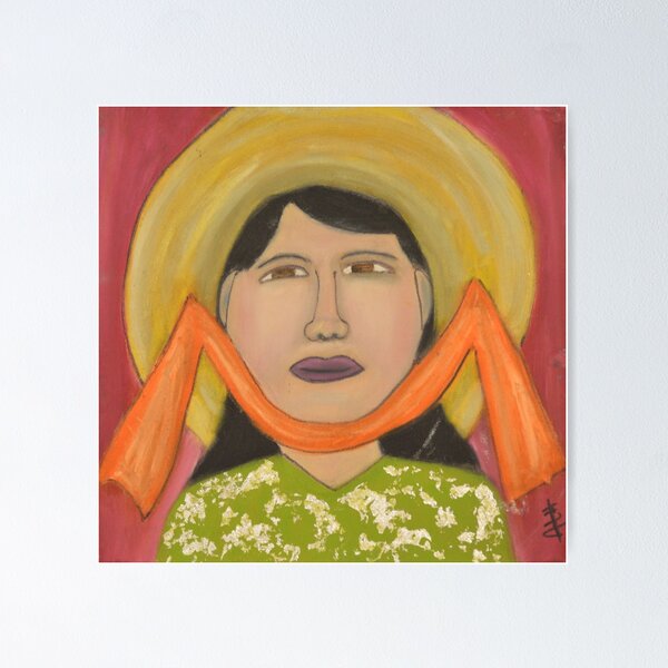 Ms Lan and the Hat Poster