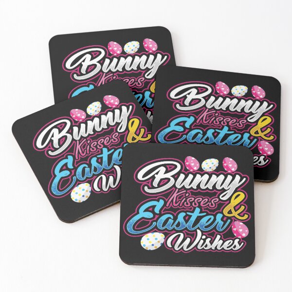 Item preview, Easter Bunny Bunny Kisses Easter Wishes Egg Hunt designed and sold by WanitaDesign.