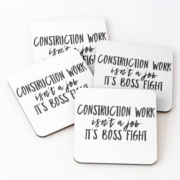 Item preview, Construction Work Isn't A Job It's Boss Fight designed and sold by SerenaBliss.