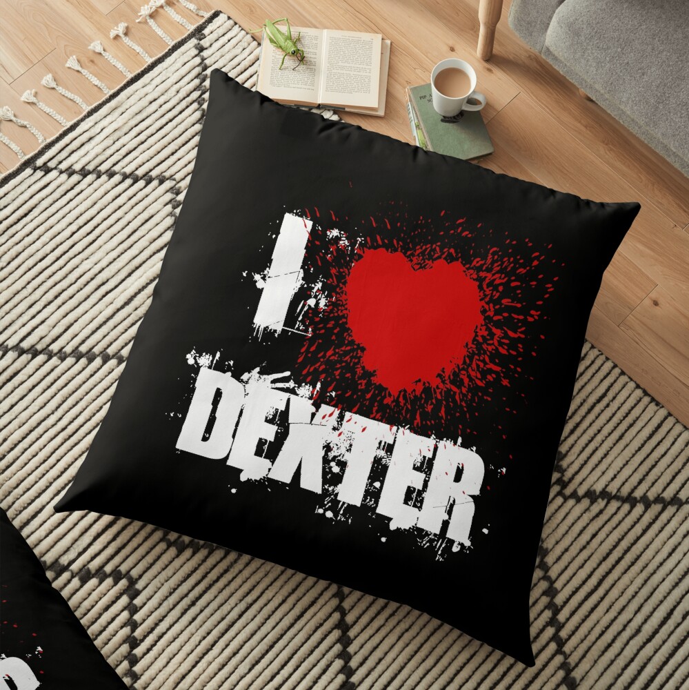 I Love Dexter Floor Pillow