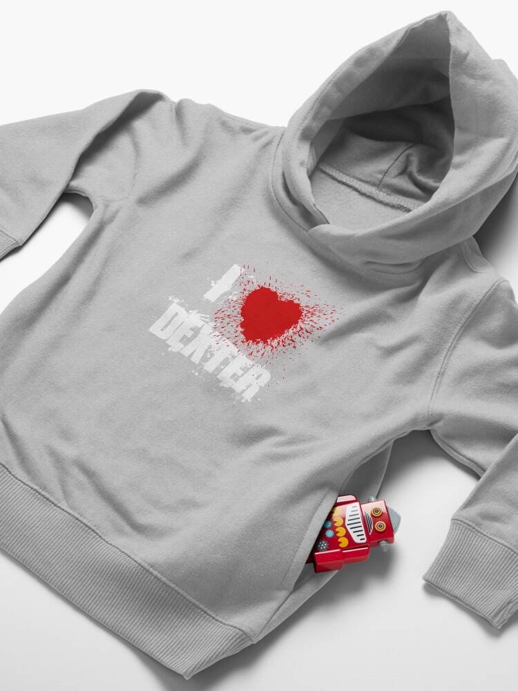 Alternate view of I Love Dexter Toddler Pullover Hoodie
