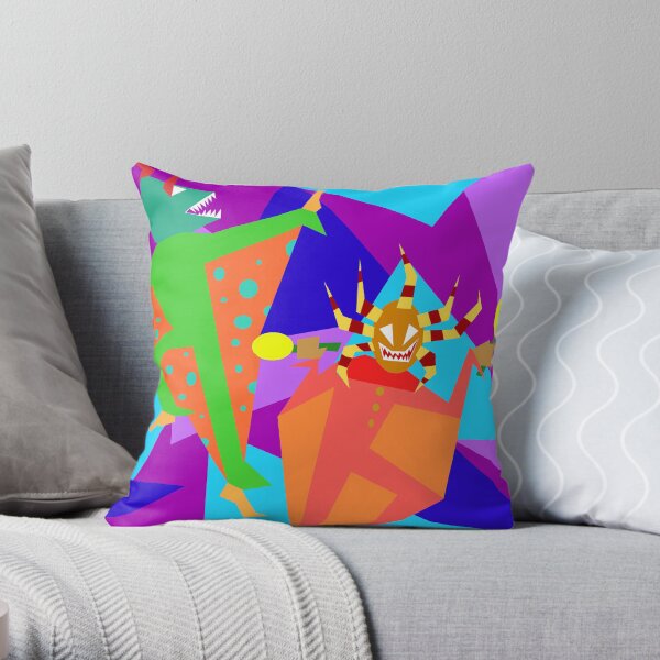 Carnaval Throw Pillow