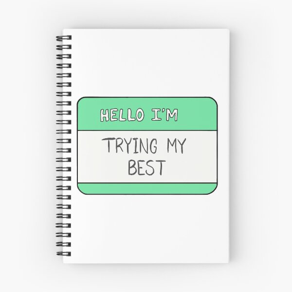 Item preview, Hello I’m trying my best  designed and sold by Sariah  Keen.