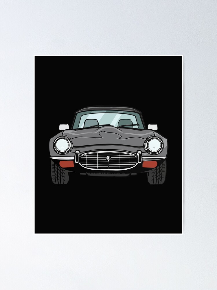 "Car vintage sports car" Poster for Sale by LaBel Redbubble