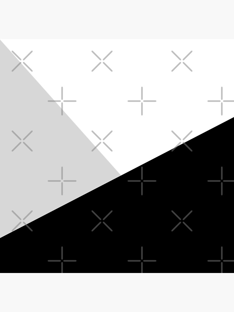 Thumbnail 4 of 4, Pillow, Monochromatic Black White Gray Color Block designed and sold by by-jwp.