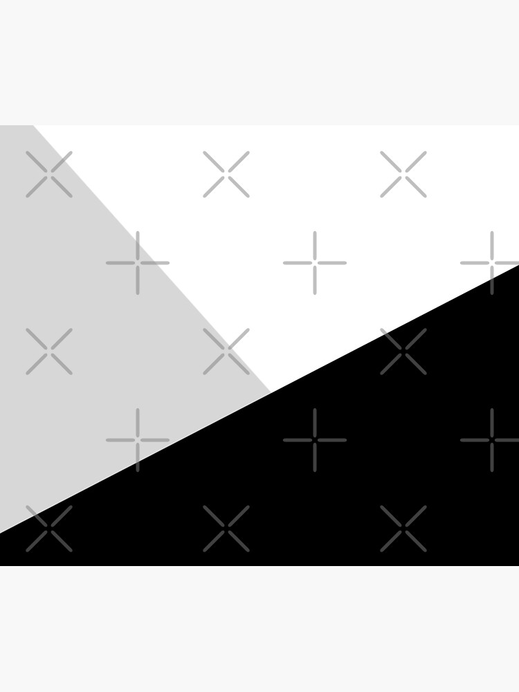 Monochromatic Black White Gray Color Block by by-jwp