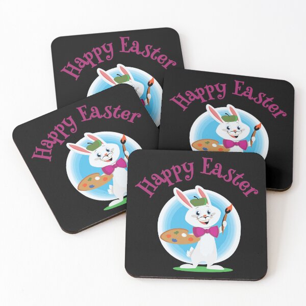 Item preview, Fun Easter Happy Easter Painter Bunny designed and sold by IceNiceIce.