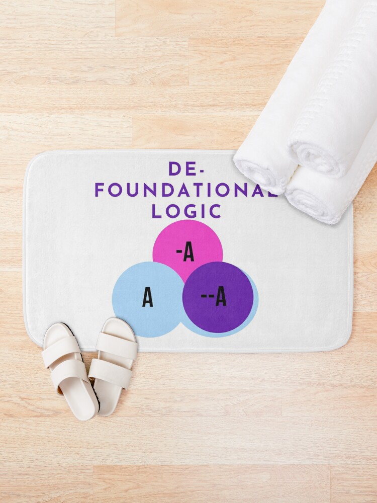 Thumbnail 2 of 6, Bath Mat, DE-FOUNDATIONAL LOGIC designed and sold by RetinalKandy.