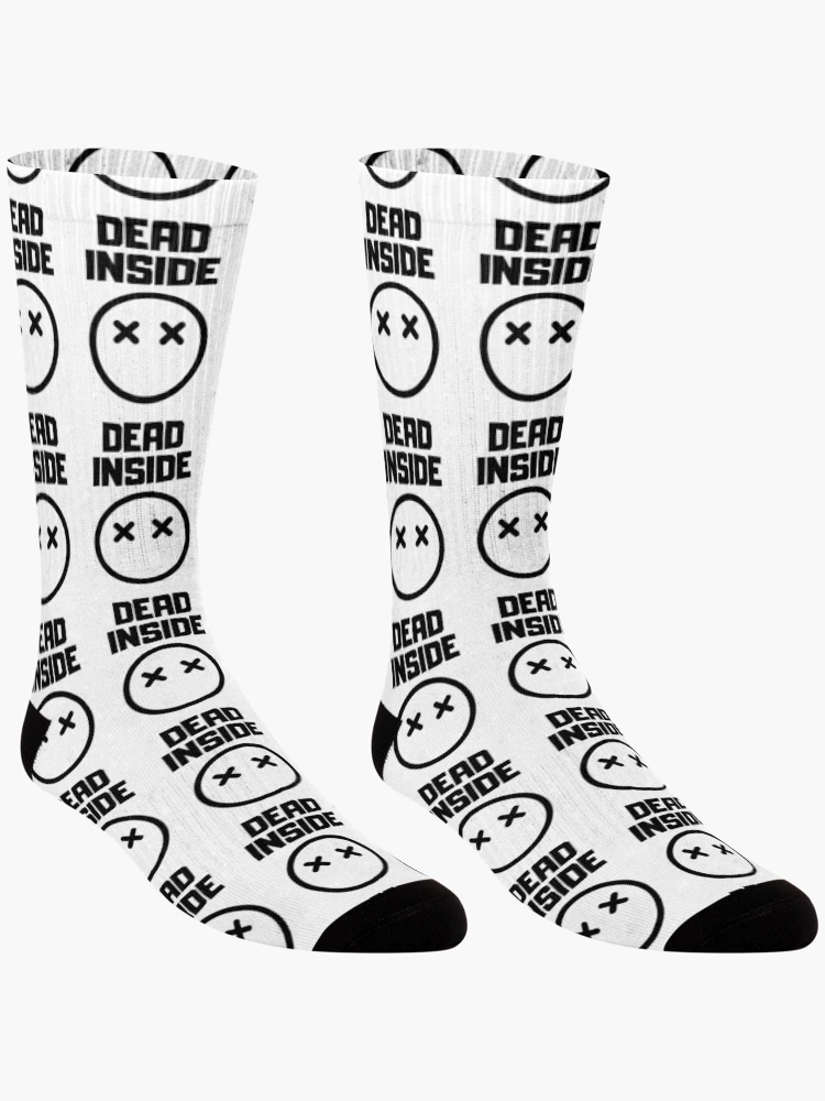 Thumbnail 3 of 5, Socks, Dead Inside designed and sold by RIVEofficial.