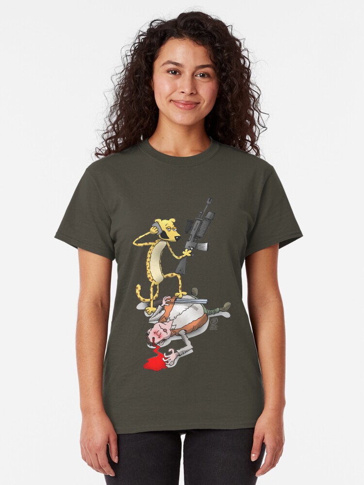 Alternate view of Hunted hunter Classic T-Shirt