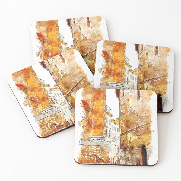 Item preview, Siena, Streets of Tuscany designed and sold by AM FineArtPrints.