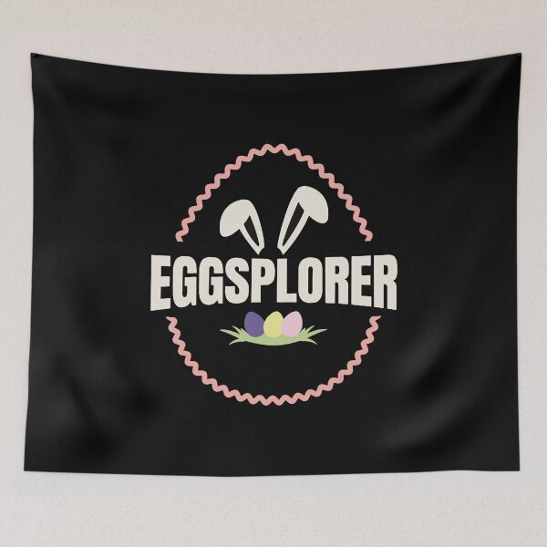Item preview, Easter Bunny Eggpslorer Egg Hunting designed and sold by WanitaDesign.