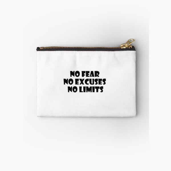 Item preview, NO FEAR NO EXCUSES NO LIMITS designed and sold by trainingclothes.