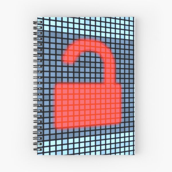 Item preview, Broken lock security concept designed and sold by NerdySherds.